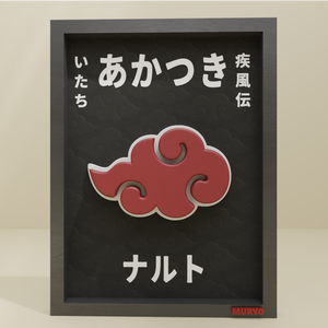 Tableau Naruto - Akatsuki - Maison Muryo