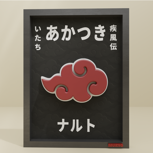 Tableau Naruto - Akatsuki - Maison Muryo