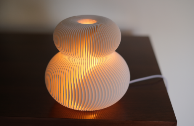Soleil Levant | Lampe à bulles au Nombre d'Or