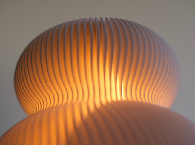 Soleil Levant | Lampe à bulles au Nombre d'Or